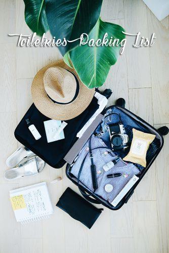 honeymoon packing list luggage with items for holidays