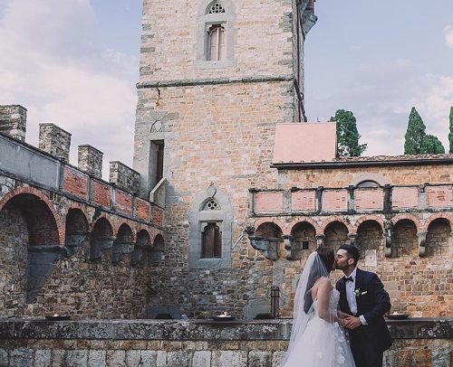 best castles for weddings Castello di Vincigliata Fiesole Italy