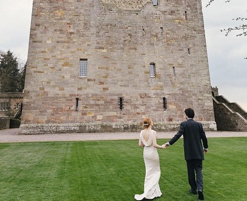 best castles for weddings borthwick castle edinburgh scotland