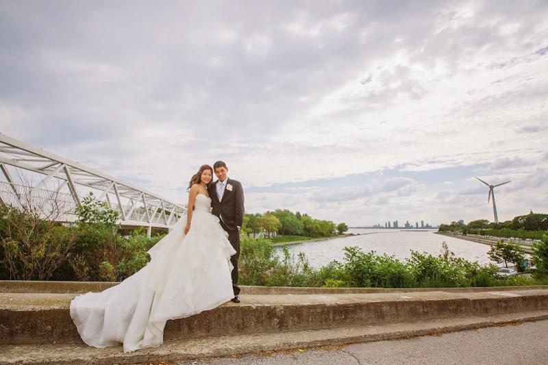 Bride and Groom in Toronto