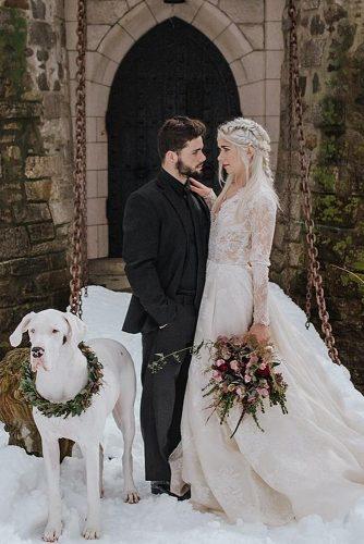 winter wedding wedding photo game of thrones wedding
