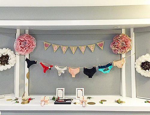 bridal shower games lingerie game