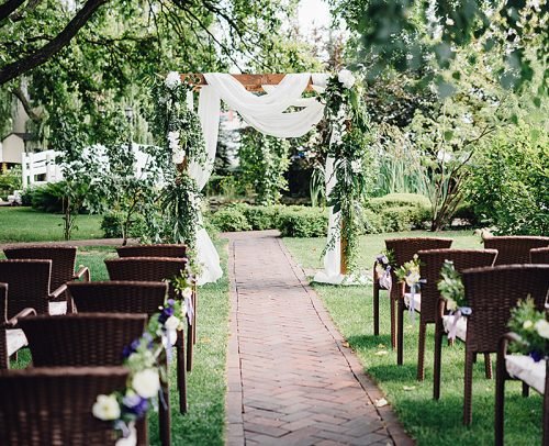 eco friendly wedding wedding venue park