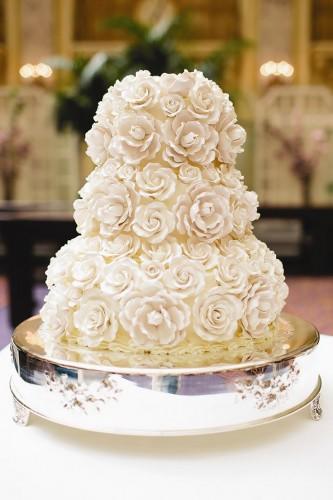 Buttercreme Hochzeitstorte 6