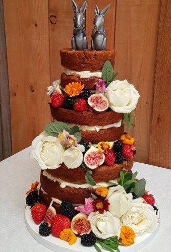 rustic wedding cakes photos fruit and flower cake jennassignaturebakes