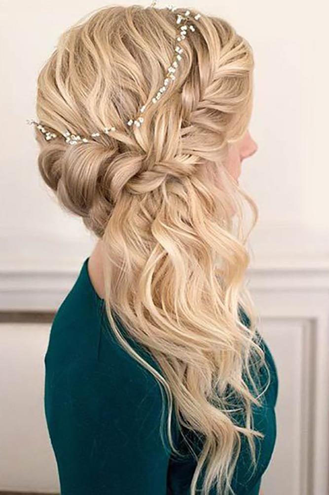 42 Half Up Half Down Wedding Hairstyles Ideas | Page 3 of 8 | Wedding