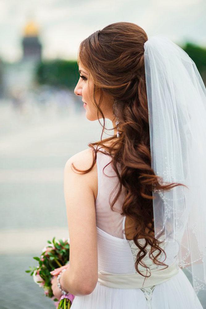 42 Wedding Hairstyles With Veil | Page 7 of 8 | Wedding Forward