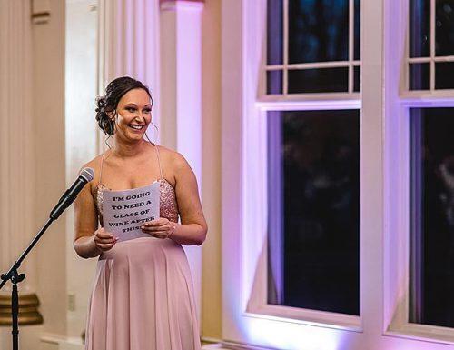 Maid of honor speech example