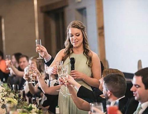 Wedding maid of honor speech tips