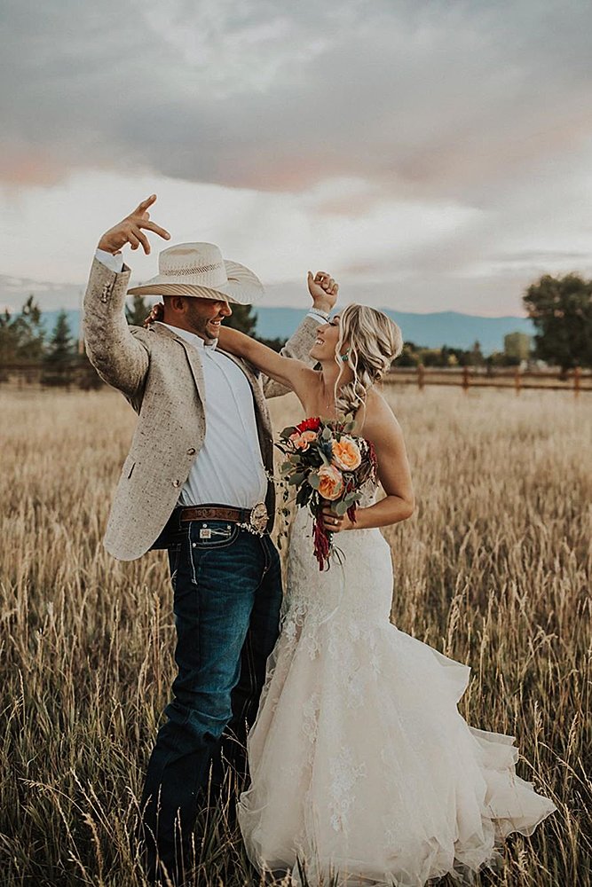 ranch wedding attire