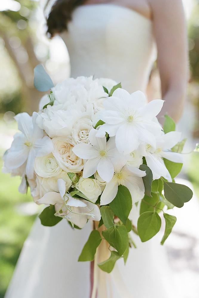 48 All White Wedding Bouquets Inspiration Page 2 of 8 Wedding Forward