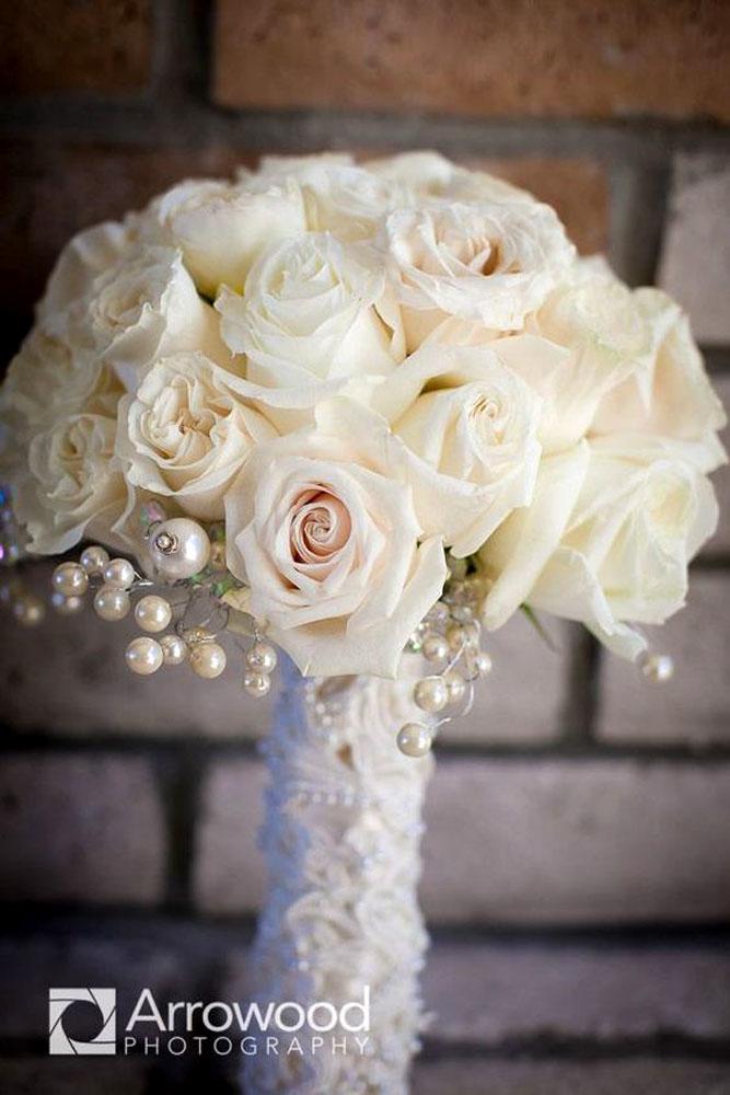 brooch wedding perls bouquets 6
