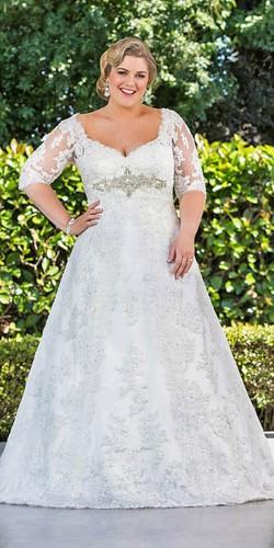 plus size wedding dresses roz la kelin