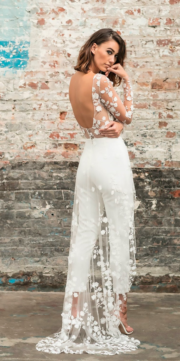 Trend 2019 27 Wedding Pantsuit & Jumpsuit Ideas Page 8 of 10