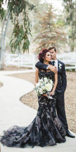 21 Black Wedding Dresses With Edgy Elegance Wedding Forward