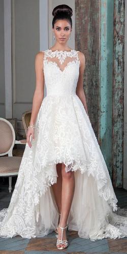 high low bridal gowns