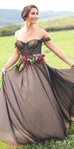 21 Black Wedding Dresses With Edgy Elegance | Wedding Forward