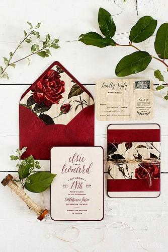 gorgeous rustic ideas for wedding invitations 1
