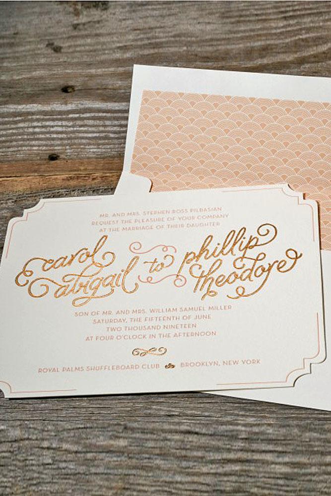 vintage wedding invitations 1