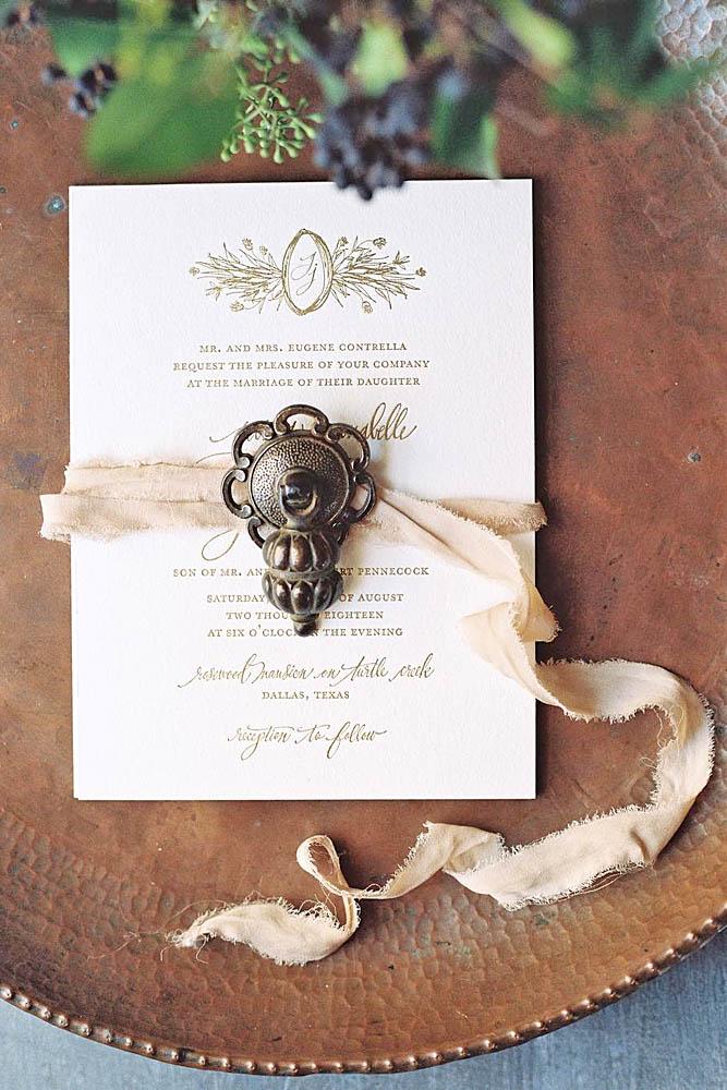 vintage wedding invitations 2