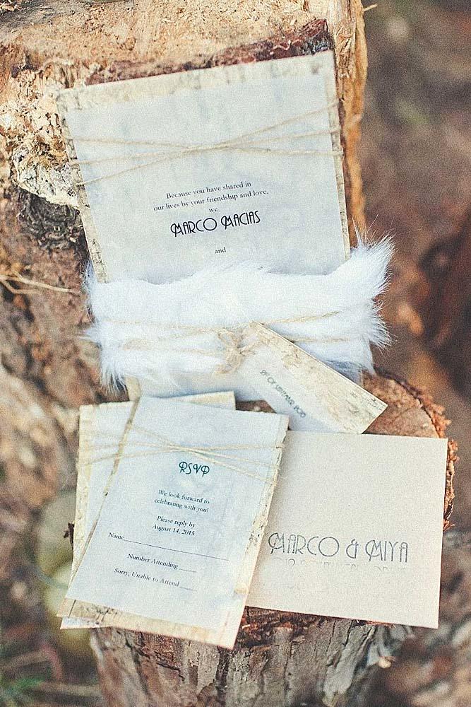 vintage ideas for wedding invitations 16