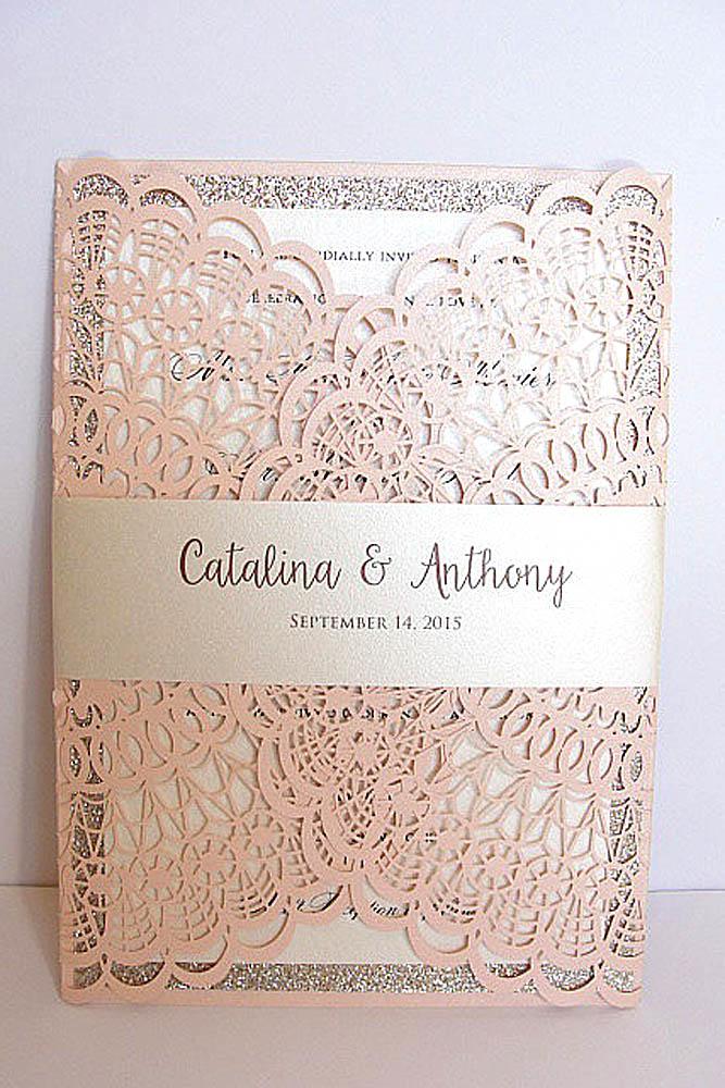 vintage ideas for wedding invitations 17