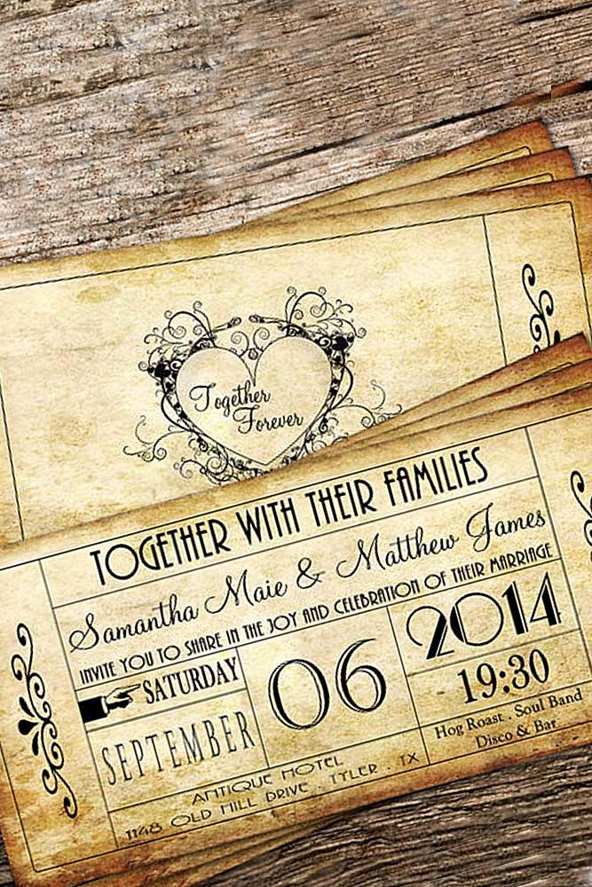 vintage invitations via etsy