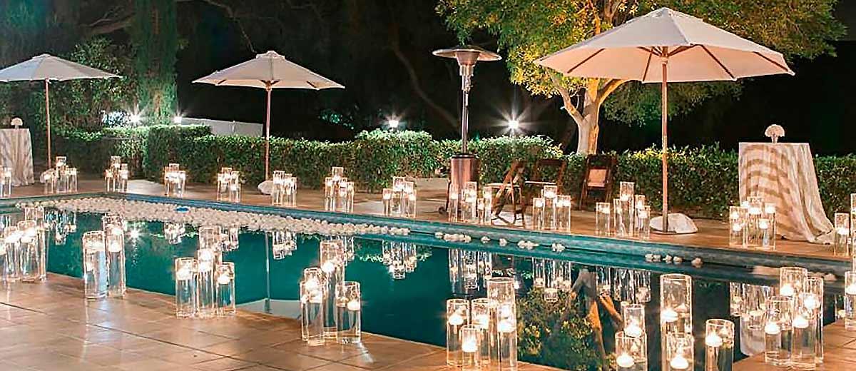 21 Wedding Pool Party Decoration Ideas For Your Backyard Wedding