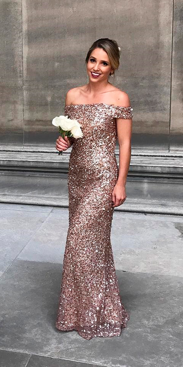 27 Full On Glitz Sequined & Metallic Bridesmaid Dresses