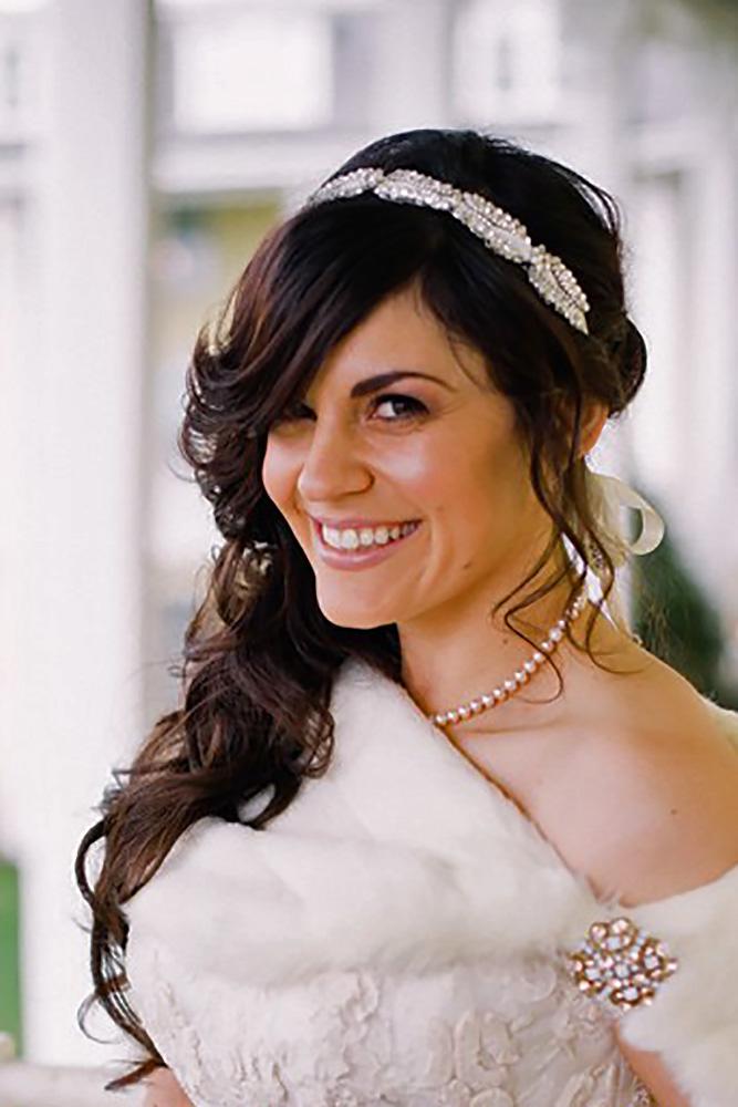 24 Chic Wedding Hairstyles With Bangs | Page 5 of 5 | Wedding Forward