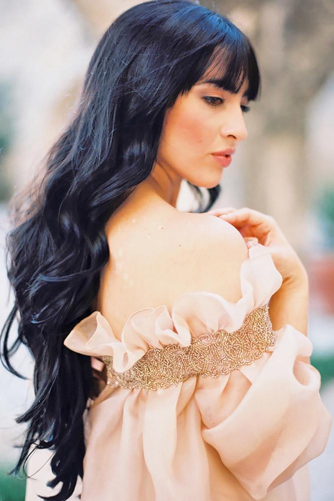 24 Chic Wedding Hairstyles With Bangs | Page 5 of 5 | Wedding Forward