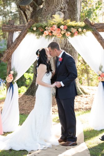 Wedding Altar Ideas arch with rose CornerHouse