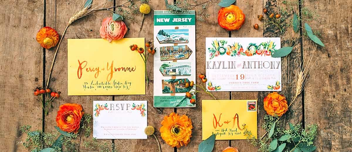 Elegant Fall Wedding Invitations for a Cozy Autumn Celebration