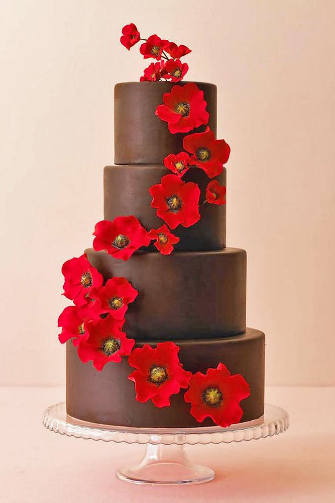 24 Outstanding Fondant Flower Wedding Cakes Page 6 of 6 Wedding Forward