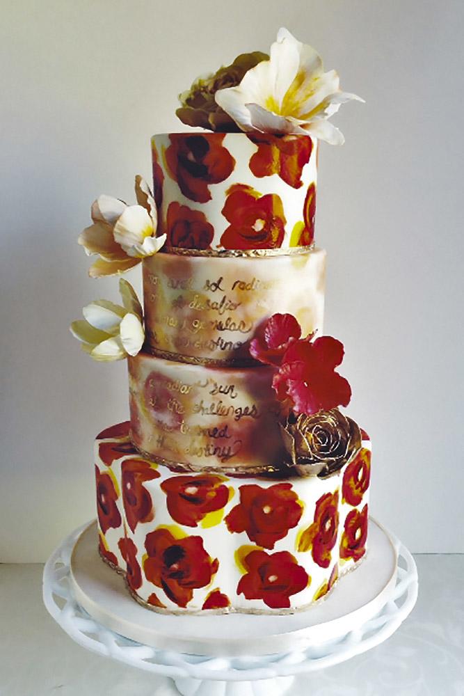 fondant flower wedding cakes the cake whisperer