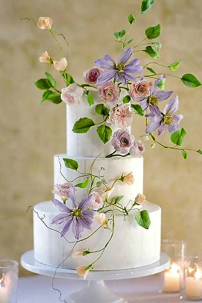 24 Outstanding Fondant Flower Wedding Cakes Page 4 of 6 Wedding Forward