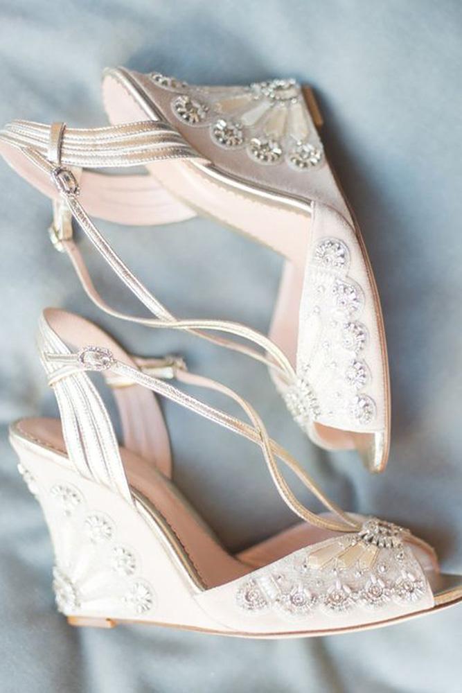 30 Wedge Wedding Shoes To Walk On Cloud | Page 6 of 6 | Wedding Forward