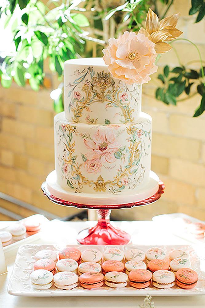 33 Exquisite Mini Wedding Cakes For Your Inspiration
