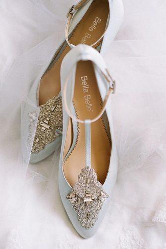 sparkly wedding flats for bride