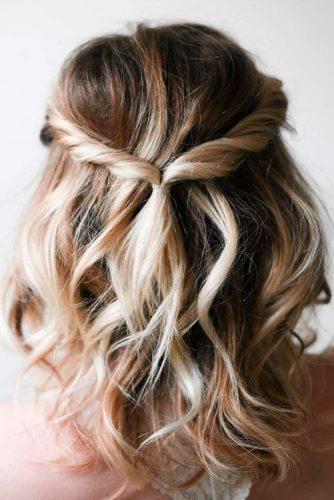 30 Cute And Easy Wedding Hairstyles Wedding Forward