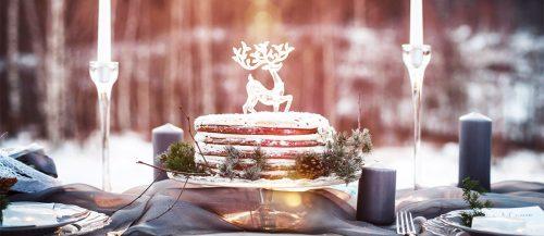winter wedding cakes featured