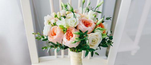 blush wedding bouquets featured