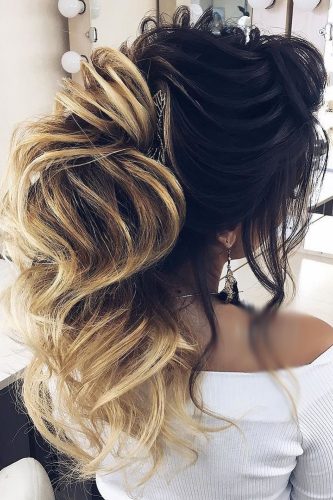27 Ombre Wedding Hairstyles Wedding Forward