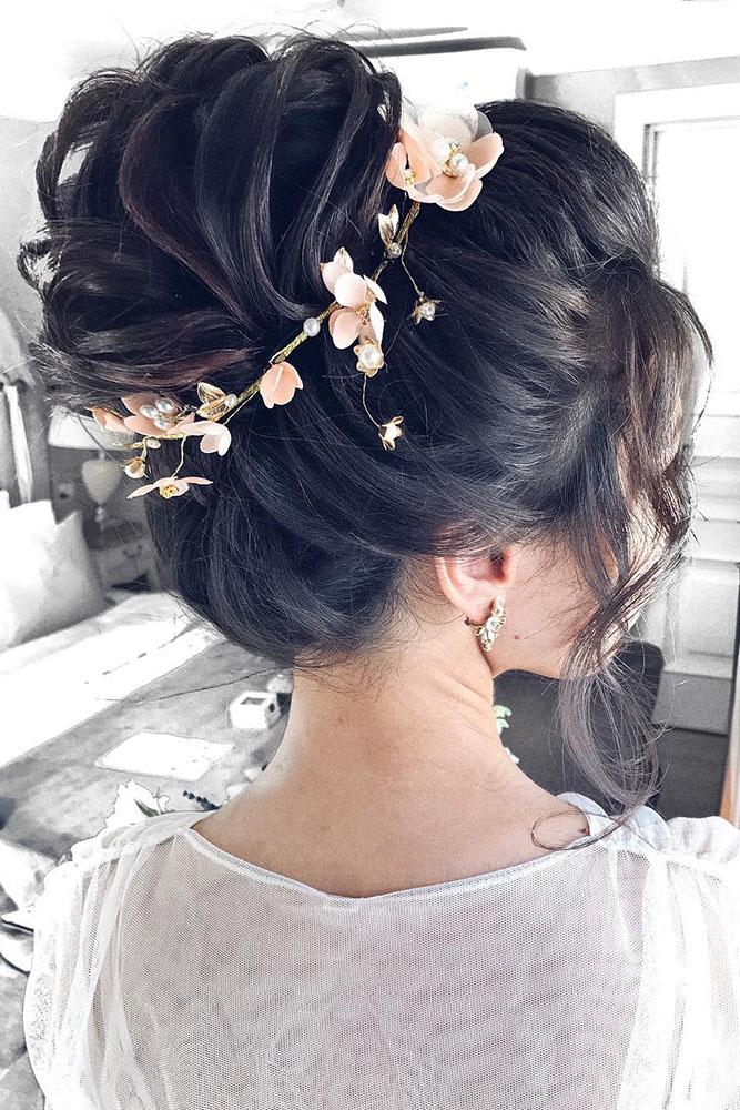 30 Awesome Wedding Bun Hairstyles Page 6 of 11 Wedding Forward
