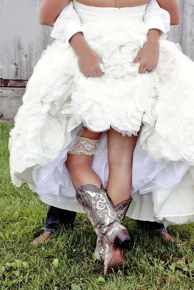 cowgirl boots wedding ideas darbs photo