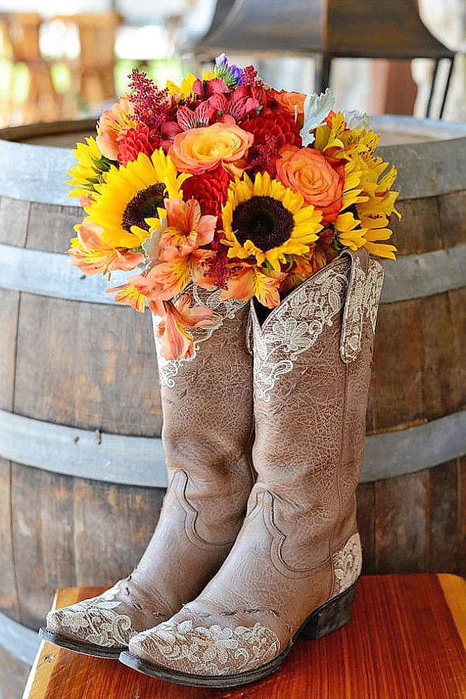 cowgirl boots wedding ideas eureka photography