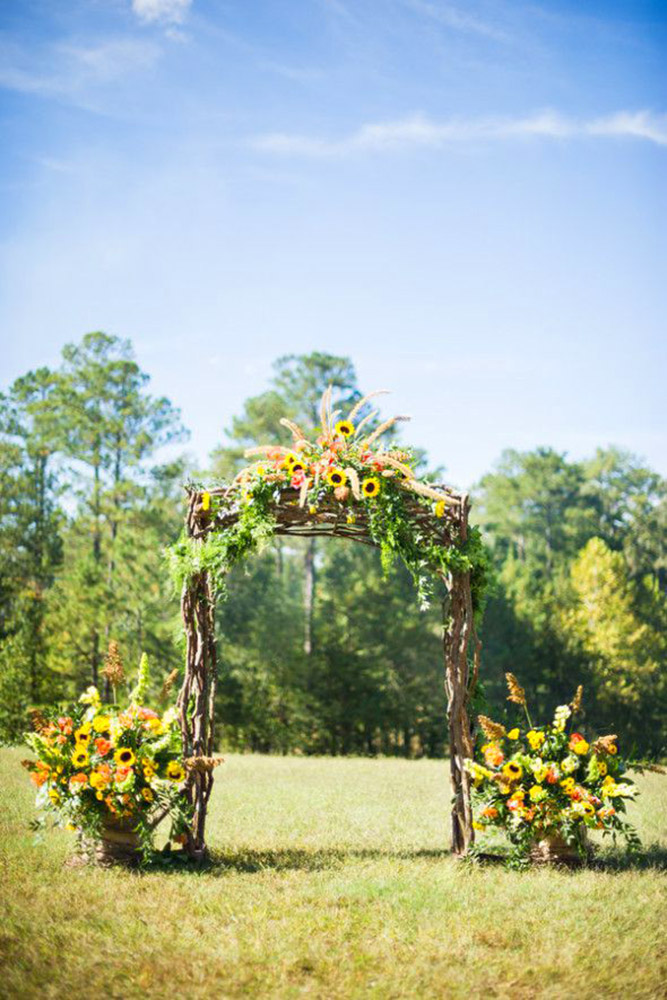 Sunflower Wedding Decor Ideas To Bright ...