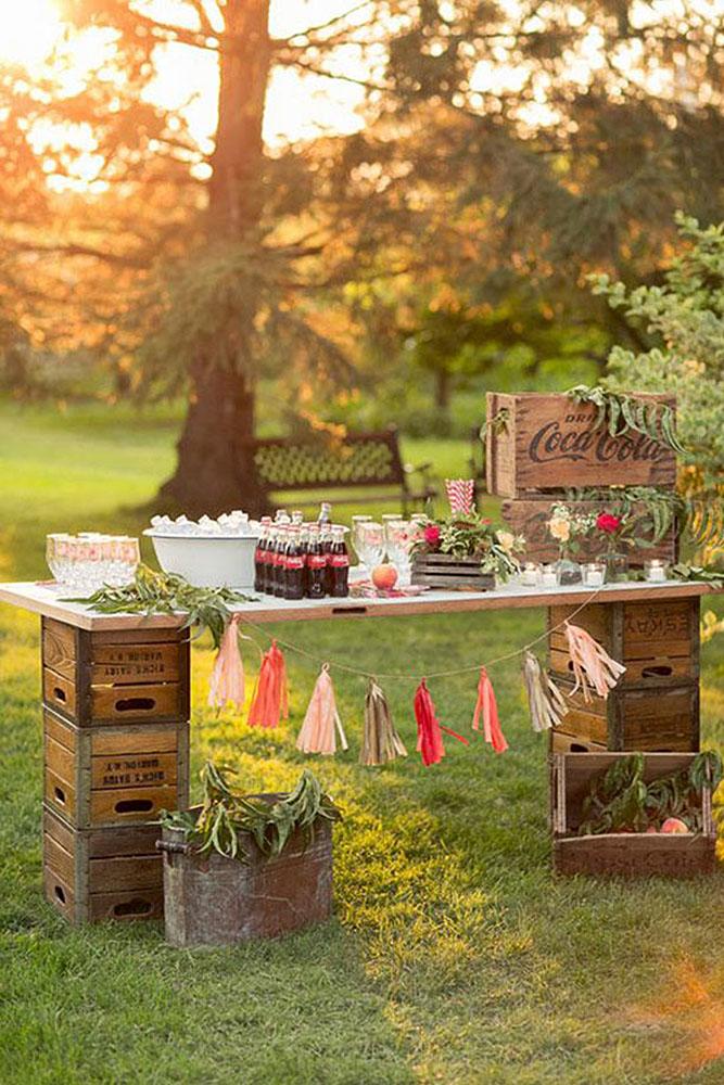 36 Rustic Wooden Crates Wedding Ideas Wedding Forward