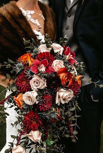 bridal bouquet shapes casacade rose bouquet matternsfloral