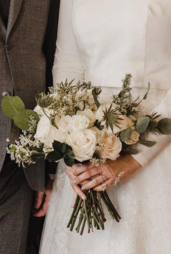 bridal bouquet shapes small white bouquet hayonchangn